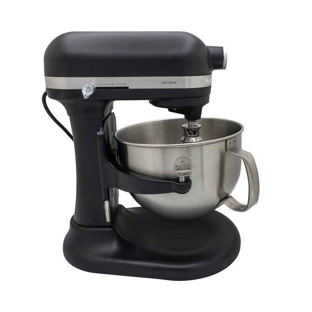 KitchenAid 5KSM60SPXEBM Stand mixer 375 W Black 1
