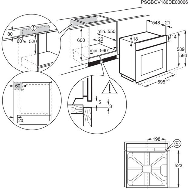 ELECTROLUX EOD5C50Z