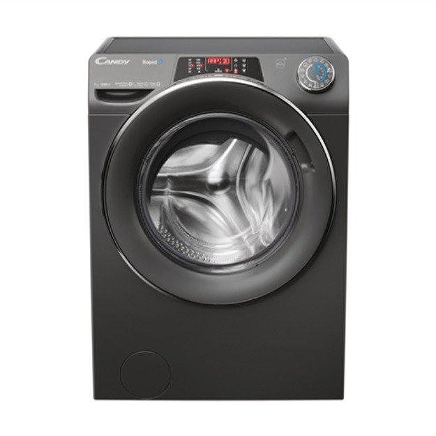 Candy | Washing Machine | RO41276DWMCRT-S | Energy efficiency class A | Front loading | Washing capacity 7 kg | 1200 RPM | Depth