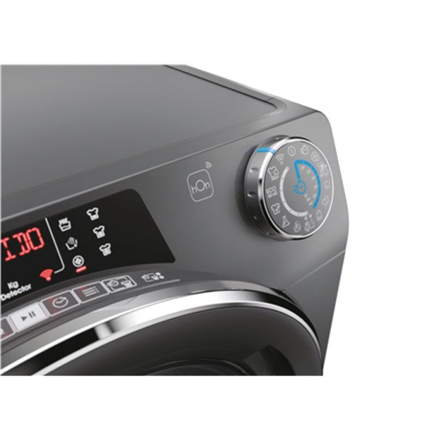 Candy | Washing Machine | RO41276DWMCRT-S | Energy efficiency class A | Front loading | Washing capacity 7 kg | 1200 RPM | Depth 3