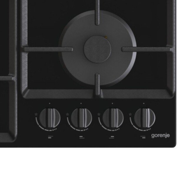 Gorenje GTW641EB hob Black Built-in 60 cm Gas 4 zone(s)