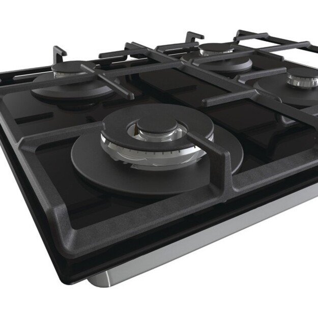 Gorenje GTW641EB hob Black Built-in 60 cm Gas 4 zone(s)