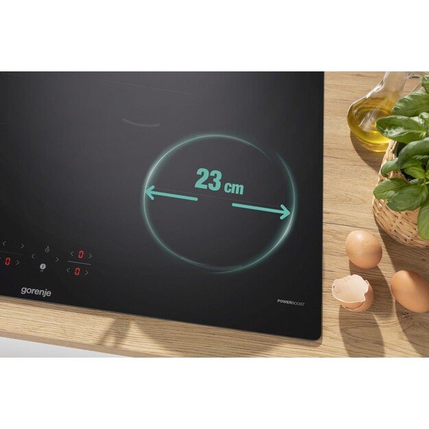 Gorenje GI8421BSC Built-in 80 cm Induction cooktop 4 zone(s) Black 4