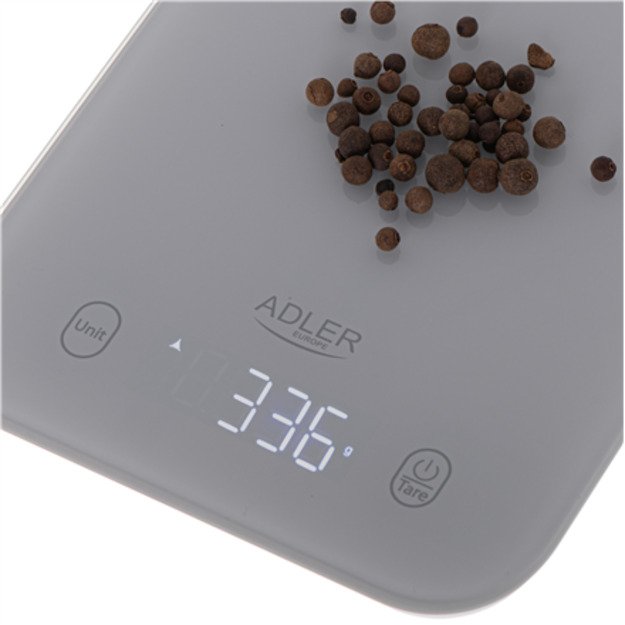 Adler Kitchen Scale | AD 3181g | Graduation 1 g | Display type LED | Grey 1