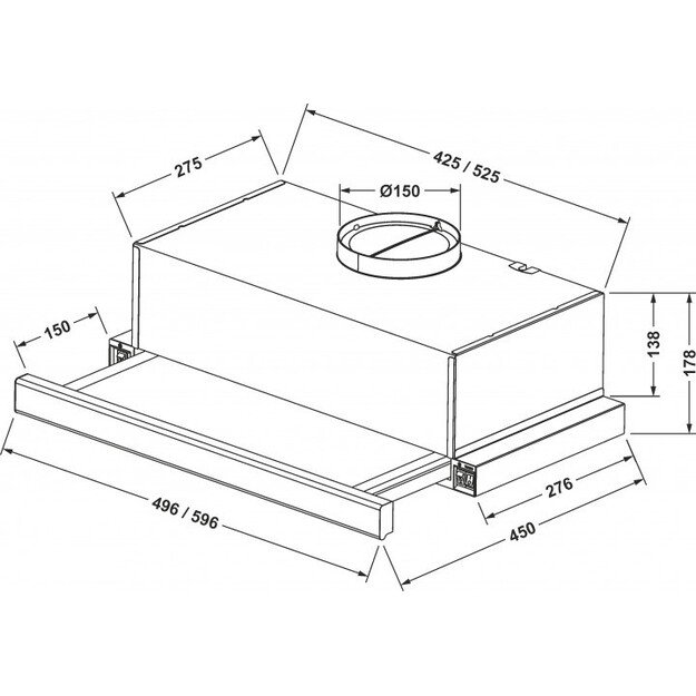 ELEYUS Storm G960 60 WH LED (TLS L 14 200 60 WH+WH)