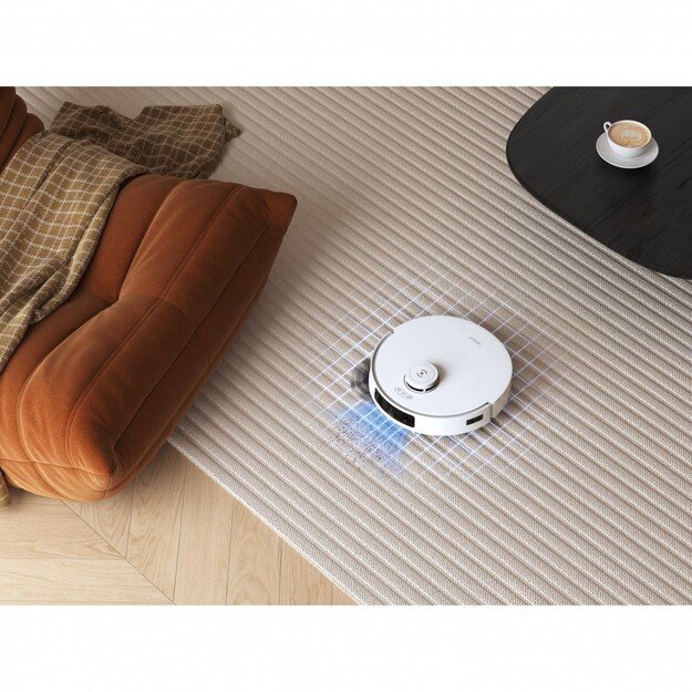 Plaunantis dulkių siurblys - robotas Ecovacs Deebot T30 PRO OMNI SILVER, baltas