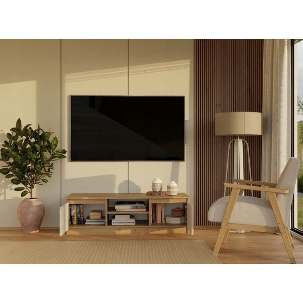 MALWA 120 TV cabinet, artisan oak/cashmere