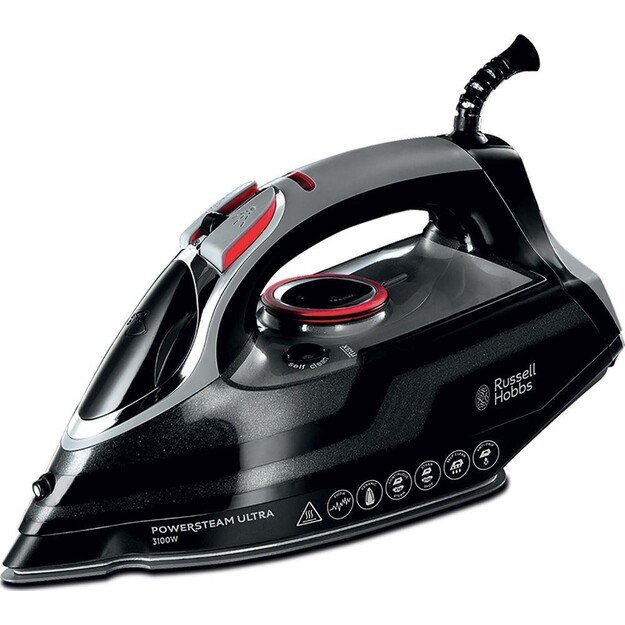 Russell Hobbs 20630-56 iron Dry & Steam iron Ceramic soleplate Black, Grey 3100 W