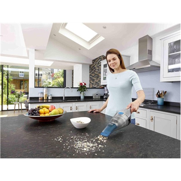 BLACK & DECKER | Vacuum Cleaner | NVC215WA-QW | Cordless operating | 7.2 V | Blue/Gray