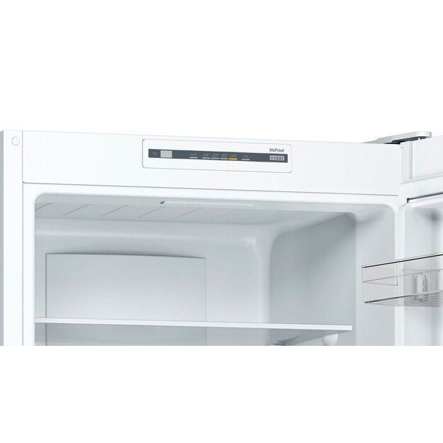 Bosch Serie 2 KGN33NWEB fridge-freezer Freestanding 282 L E White 3