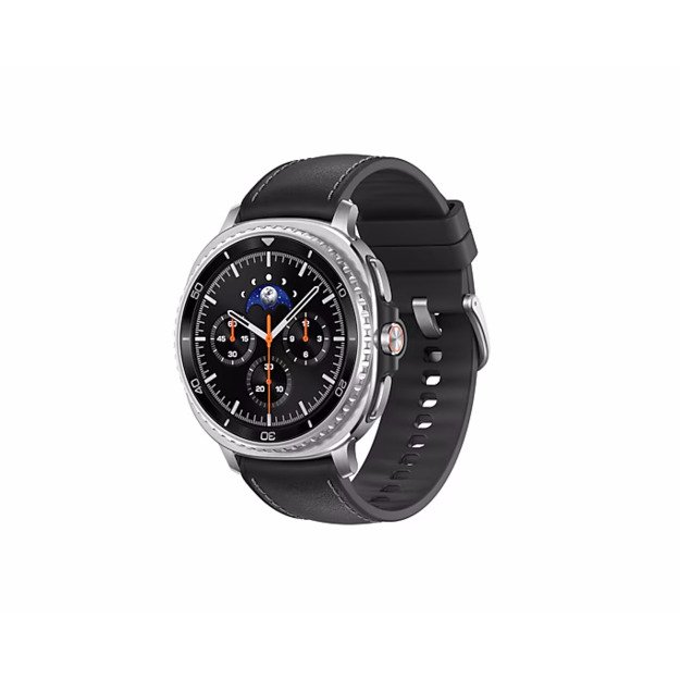 Samsung Galaxy Watch 8 Classic 3.3 cm (1.3 ) AMOLED 46 mm Digital 438 x 438 pixels Touchscreen Silver Wi-Fi GPS (satellite)