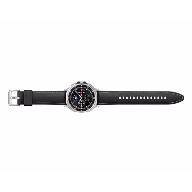 Samsung Galaxy Watch 8 Classic 3.3 cm (1.3 ) AMOLED 46 mm Digital 438 x 438 pixels Touchscreen Silver Wi-Fi GPS (satellite) 5