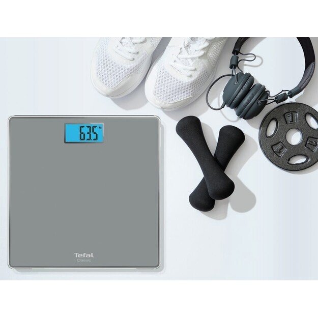 Tefal Classic PP150 Square Silver Electronic personal scale