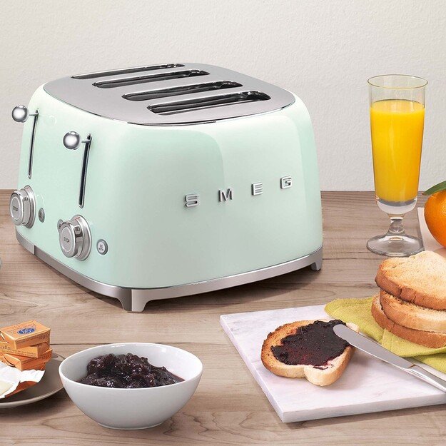 Smeg 50 s Style Toaster TSF03PGEU Pastel Green
