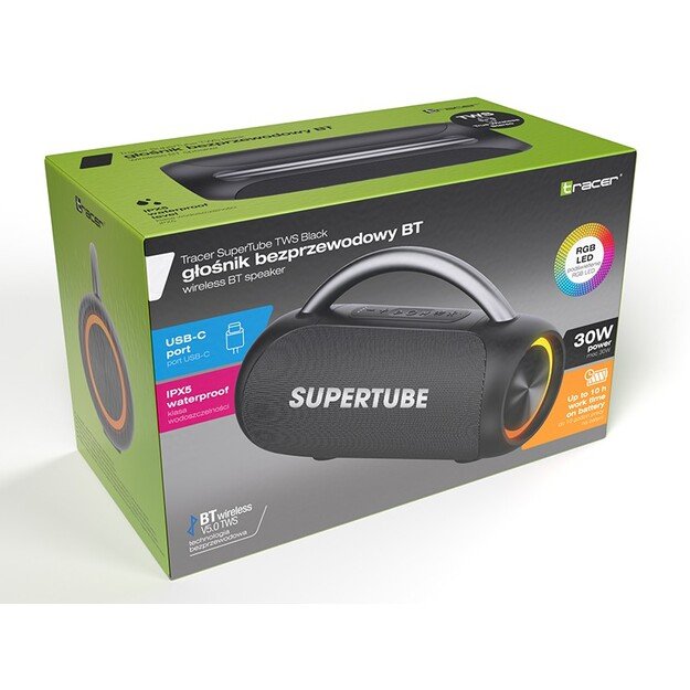 Tracer 47727  SuperTube TWS Wireless BT Speaker