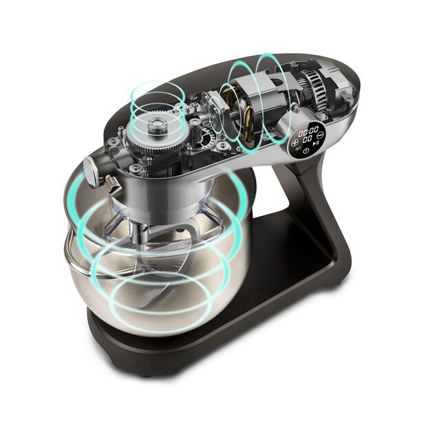 G3 Ferrari G20137 mixer Stand mixer 2300 W Black, Stainless steel 11