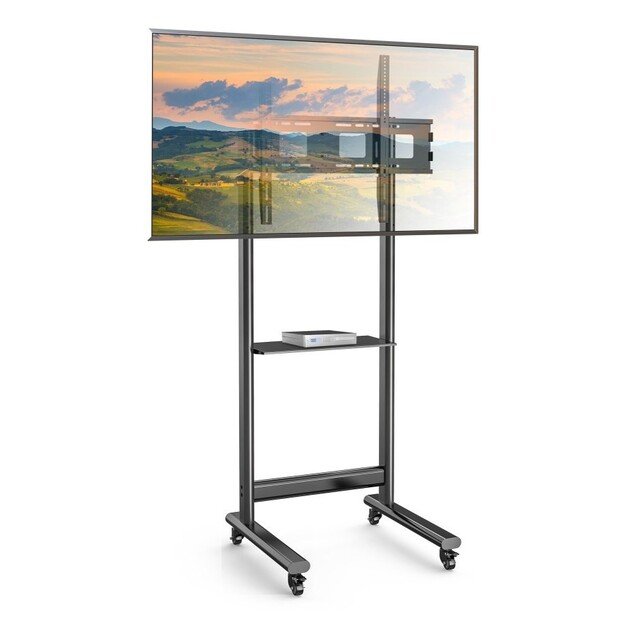 Mobile TV Stand 50-90  70kg with AV Shelf