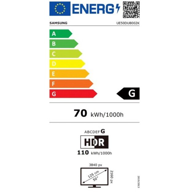 UE50DU8002KXXH SAMSUNG TELEVIZORIUS