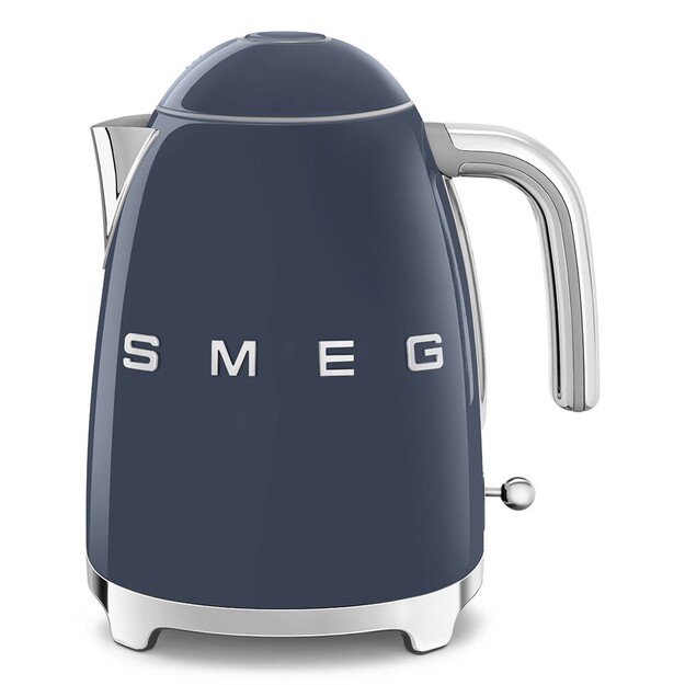Smeg KLF03NBEU electric kettle 1.7 L 2400 W Blue, Chrome