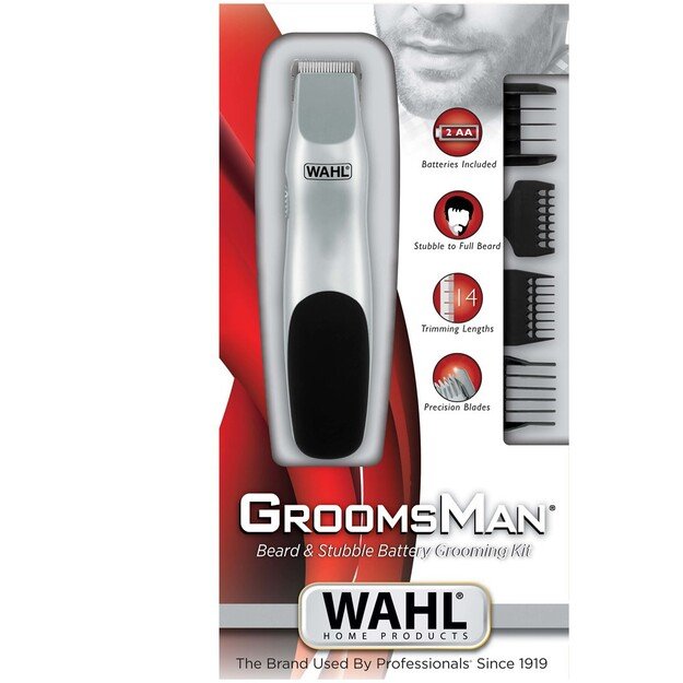 Wahl Groomsman Black, Silver 3