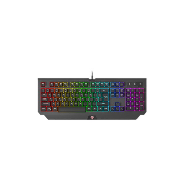 GENESIS COMBO set 4in1 cobalt 330 rgb keyboard + mouse +headphones + mousepad, us layout | Genesis | Wired | On-Ear | COMBO set