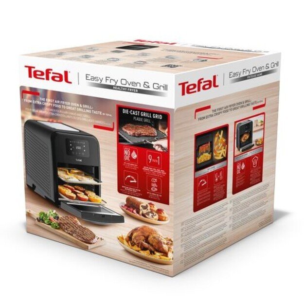 TEFAL | Easy Fry Air fryer Oven and Grill | FW501815 | Power 2050 W | Capacity 11 L | Black