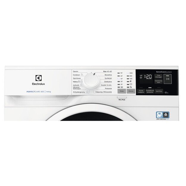 Electrolux PerfectCare 600 EW6SN406WP washing machine Front-load 6 kg 1000 RPM White