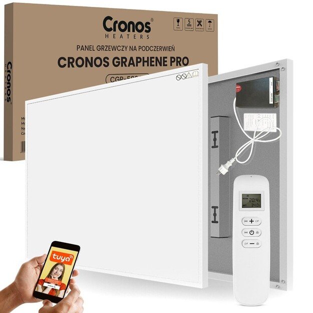 Šildytuvas Cronos Grafen PRO CGP-580TWP 5800W  wi-fi, pultas