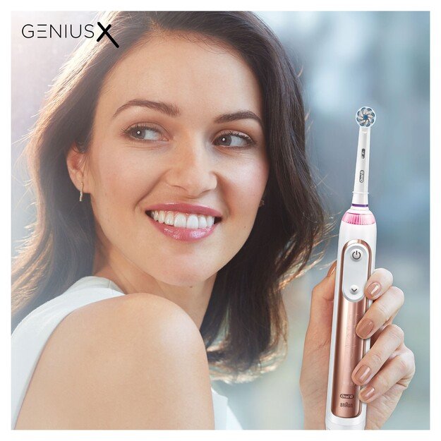 Oral-B Electric Toothbrush | Genius X | Rechargeable | For adults and children | Number of brush heads included 1 | Number of te