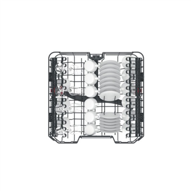 Whirlpool Dishwasher | W0I D741A S | Built-in | Width 59.8 cm | Number of place settings 14 | Number of programs 11 | Energy eff