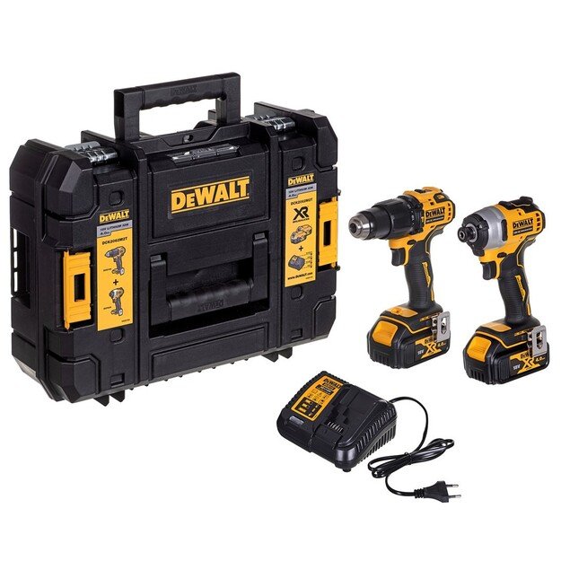 Rinkinys Combo 18V 2x4,0Ah DCK2062M2T DEWALT