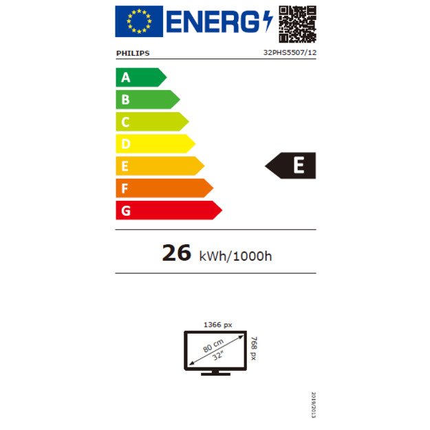 Televizorius PHILIPS 32PHS5507/12