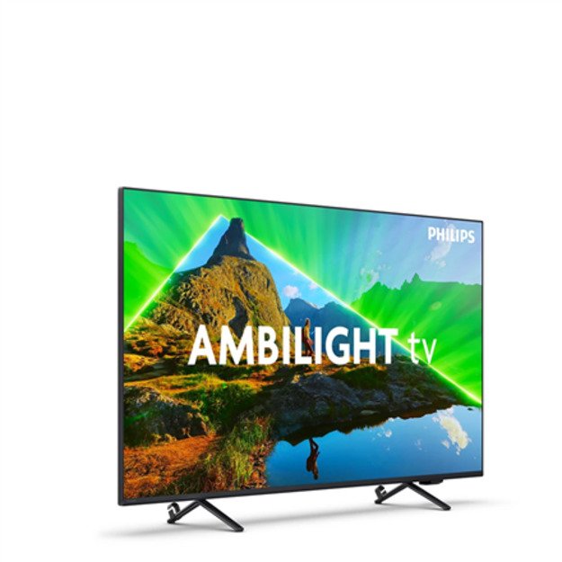 Philips LED TV with Ambilight | 65PUS8319/12 | 65 | Smart TV | TITAN OS | 4K UHD | Black