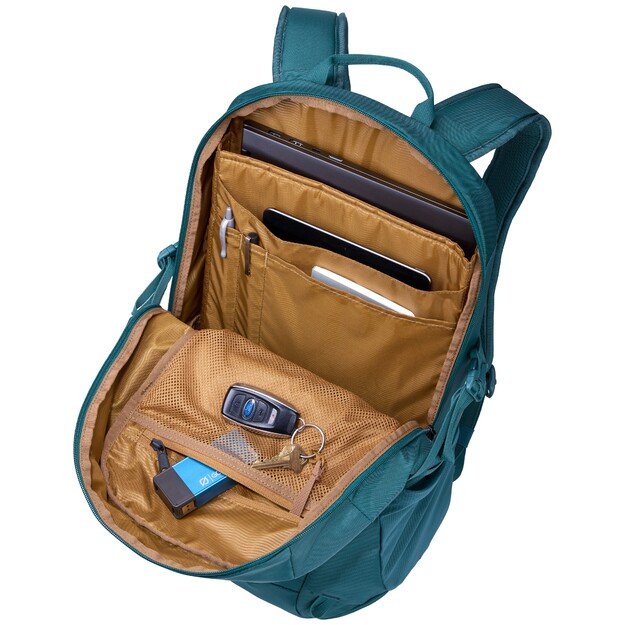 Thule | TEBP4116 | EnRoute Backpack 21L | Backpack for laptop | Mallard Green