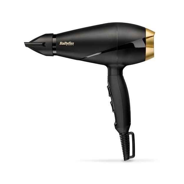 BaByliss 6704E hair dryer 2000 W Black, Gold