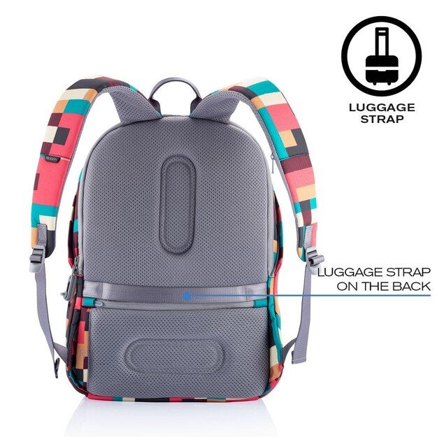 XD DESIGN ANTI-THEFT BACKPACK BOBBY SOFT GEOMETRIC P/N: P705.867