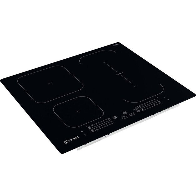 Indesit IB 65B60 NE Black Built-in 59 cm Zone induction hob 4 zone(s)