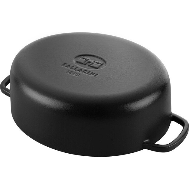 BALLARINI BELLAMONTE oval cast iron pot 75003-546-0 - 5.5 ltr black