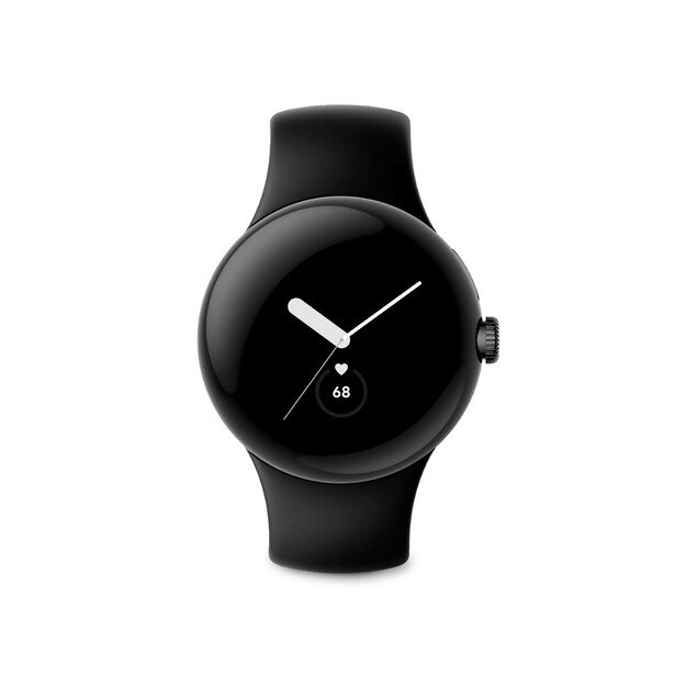 Google Pixel Watch AMOLED 41 mm Digital Touchscreen Black Wi-Fi GPS (satellite)