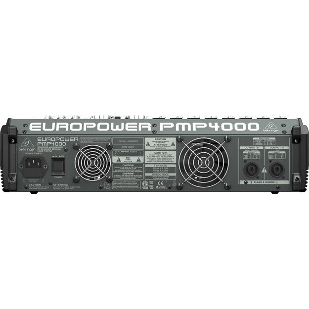 Behringer PMP4000 audio mixer 20 channels 10 - 200000 Hz Black