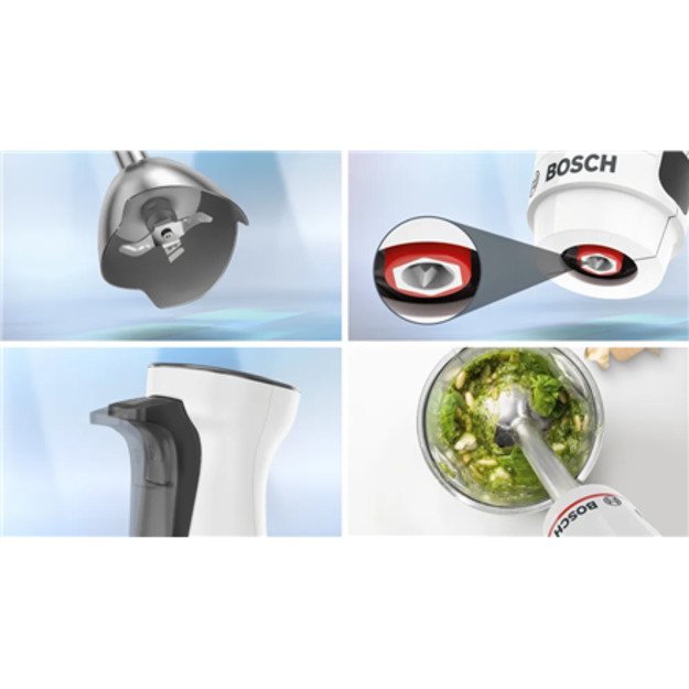 Bosch | Hand Blender | MSM4W410 ErgoMaster | Hand Blender | 800 W | Number of speeds Stepless | White