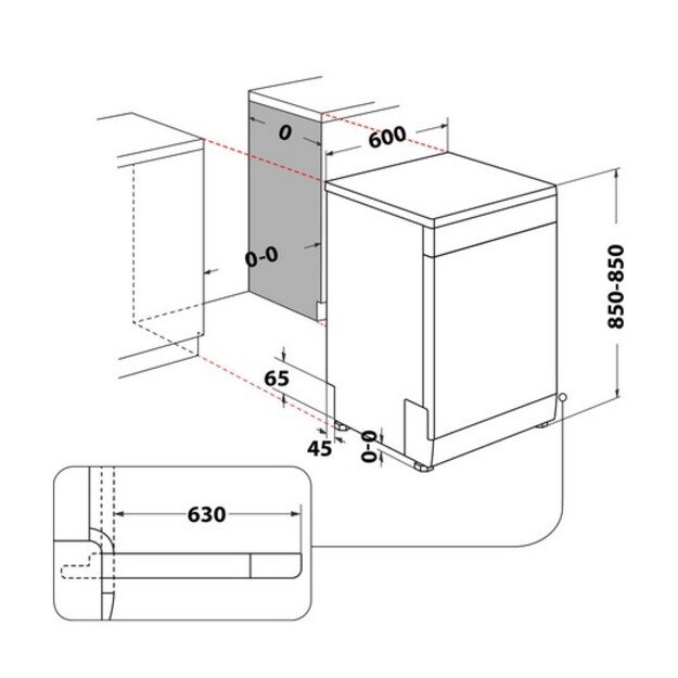 WHIRLPOOL W7F HS41 X