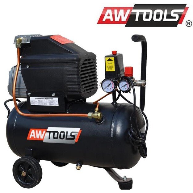 AWTOOLS OIL COMPRESSOR FL-50L CAPACITY 245l/min. TANK 50l