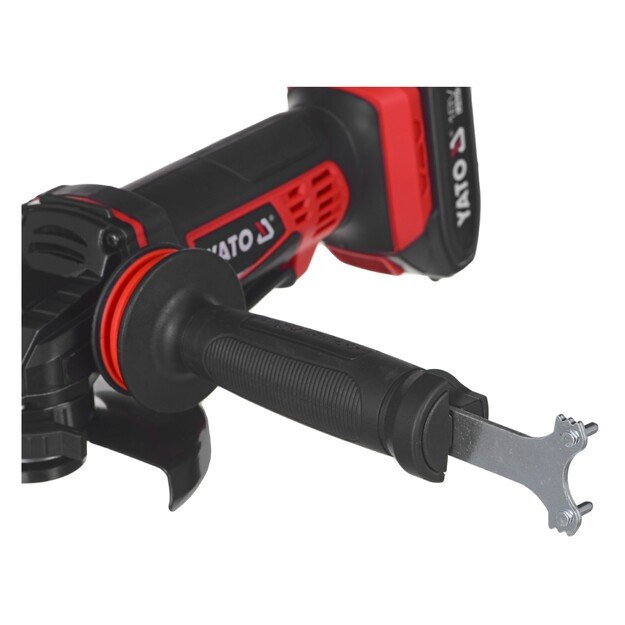 Yato YT-82826 angle grinder 125 mm 18 V Black, Red