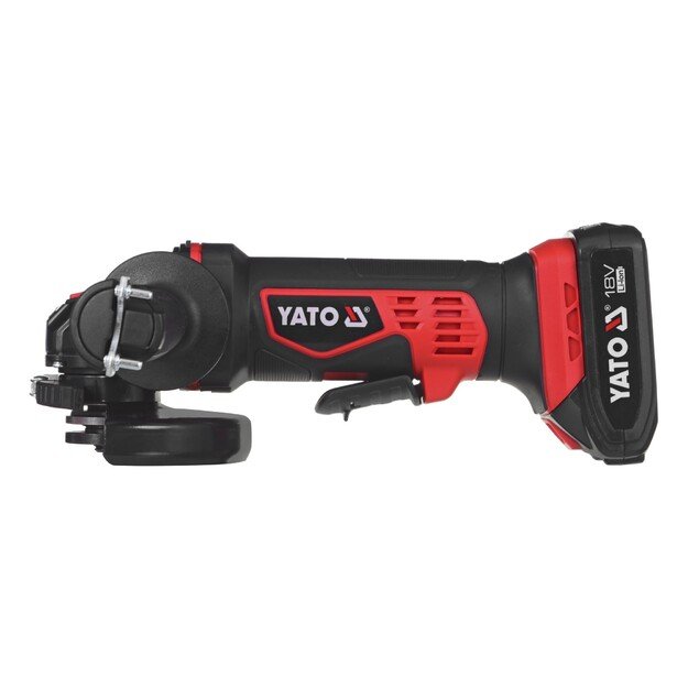 Yato YT-82826 angle grinder 125 mm 18 V Black, Red