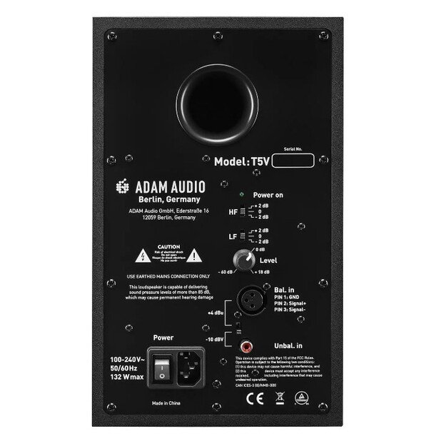 Adam Audio T5V Black