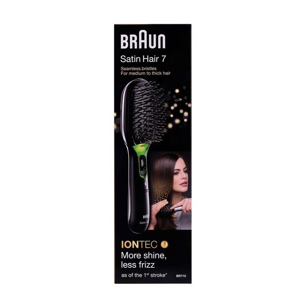 Braun Satin Hair 7 Adult Paddle hairbrush Black 1 pc(s)