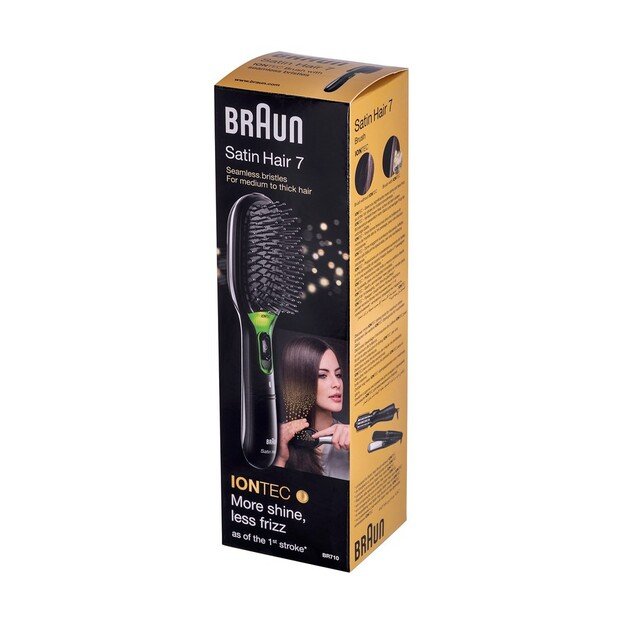 Braun Satin Hair 7 Adult Paddle hairbrush Black 1 pc(s)