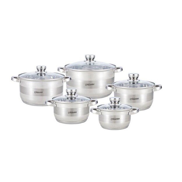 Maestro MR-2220 A set of pots of 10 elements