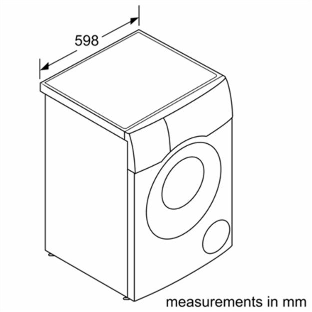 Bosch | Washing Machine | WNC254ARSN | Energy efficiency class A